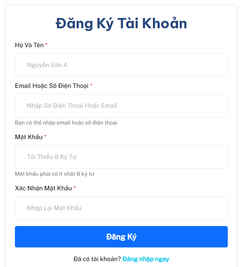 Hướng Dẫn Đăng Ký Tài Khoản Dr NÉT